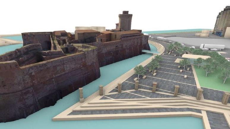 Livorno, la Fortezza Vecchia torna in acqua come un’isola: bando da 3,3 milioni per i lavori<br type="_moz" />