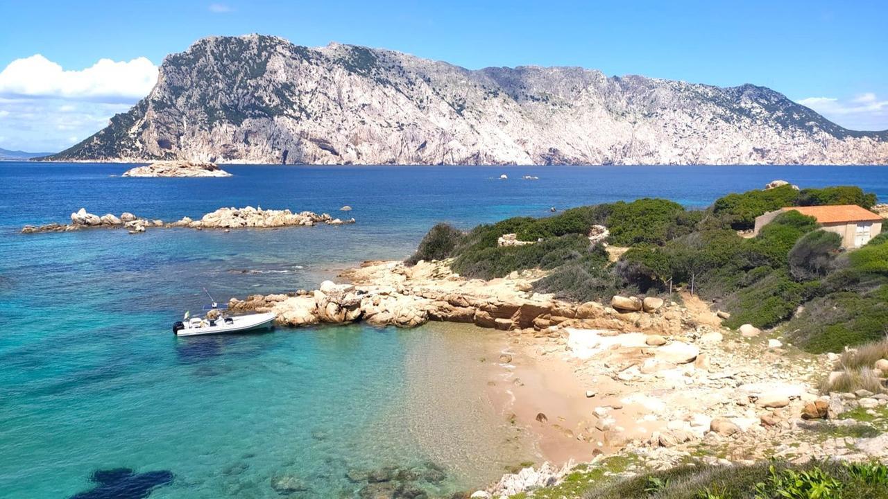 Tavolara vista dall'isola di Molara