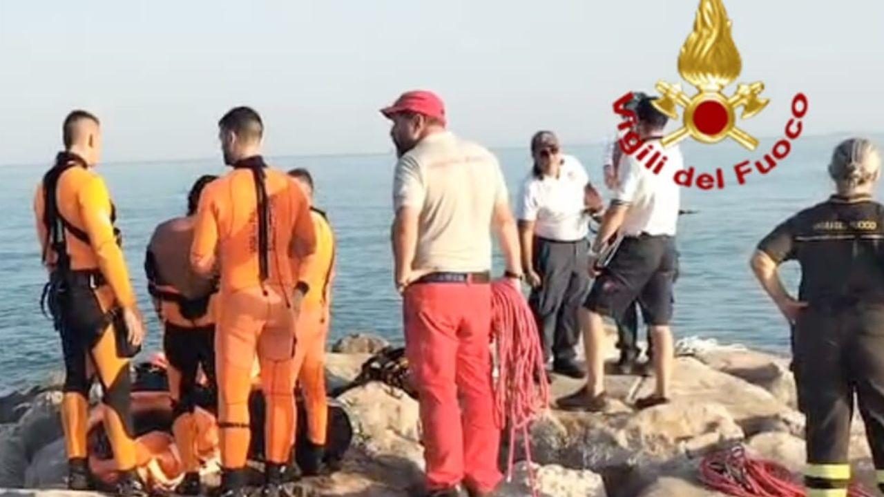 
	Le ricerche dei vigili del fuoco

