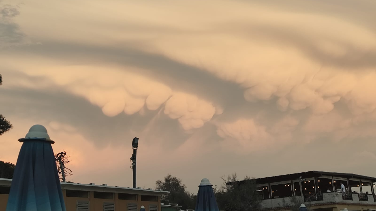 
	Nuvole a grappolo alla Mazzanta (Foto di Lorenzo Cecconi)

