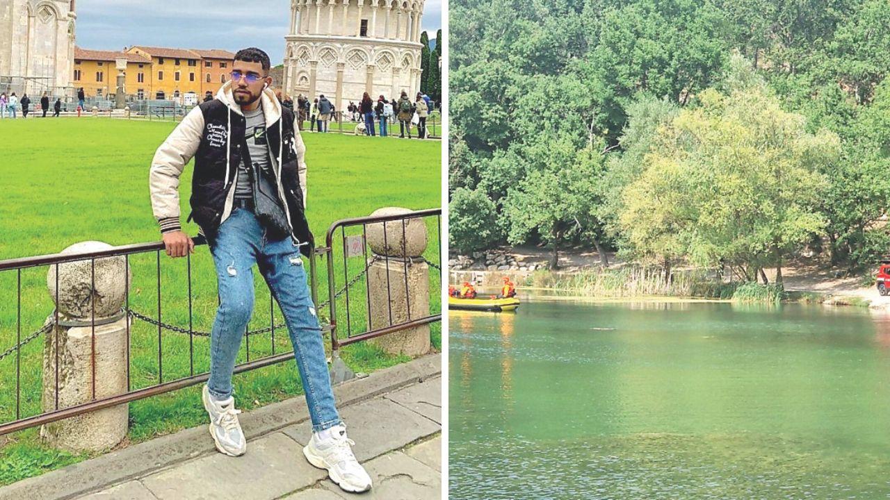 Mohamed Abdelgaou a Pisa e il lago della tragedia