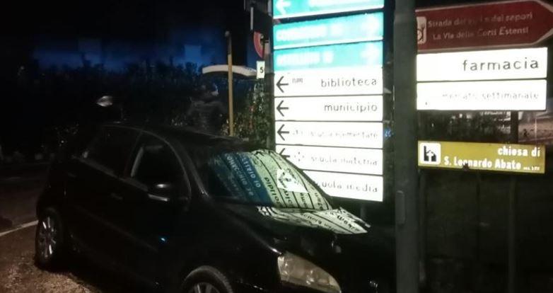 Incidente stradale a Masi Torello, due denunce per false dichiarazioni