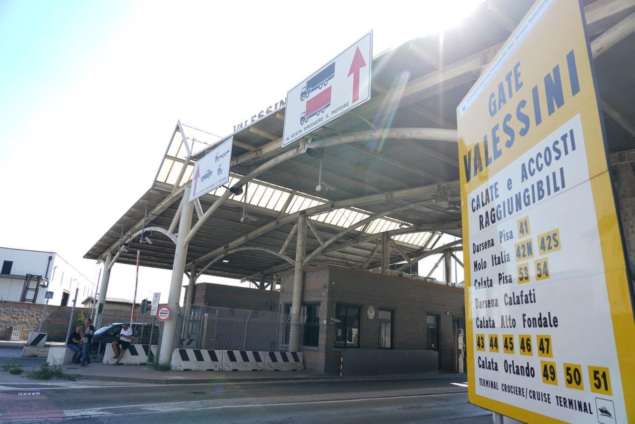 
	L'ingresso del varco Valessini (foto Stick)

