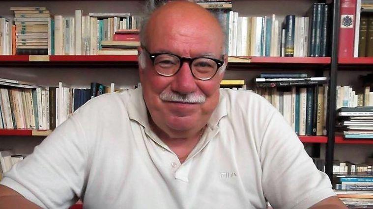 
	Paolo Pulina nel suo studio di casa


