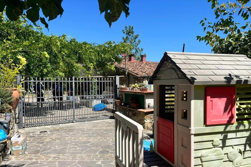 
	La casa in cui &egrave; avvenuta l'aggressione

