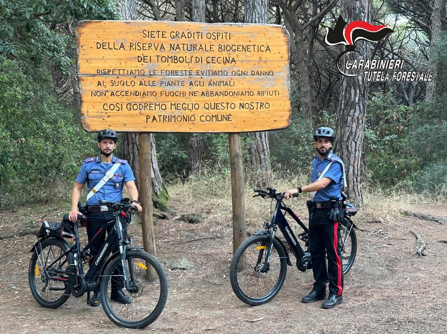 Carabinieri durante i controlli (foto d'archivio)