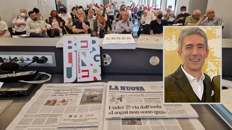 
	Un consiglio nazionale della Fasi. Nel riquadro: il presidente Bastianino Mossa


