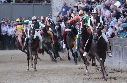 
	Un momento del Palio (foto d'archivio)

