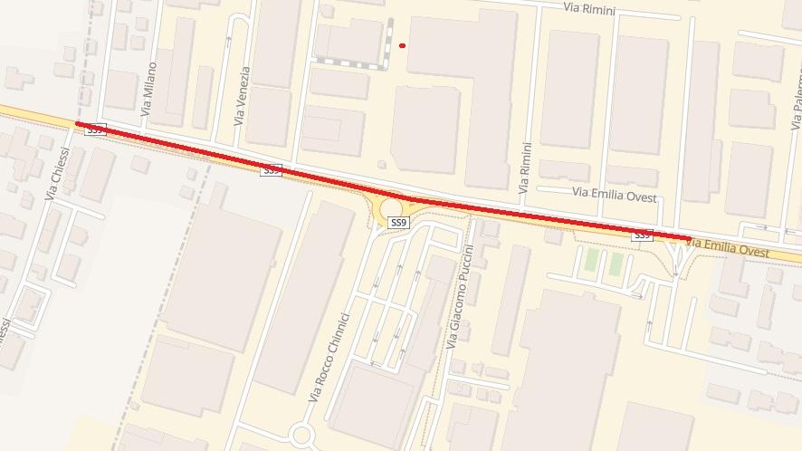 Rubiera, lavori alla ciclopedonale: su via Emilia Ovest scatta il limite ai 30