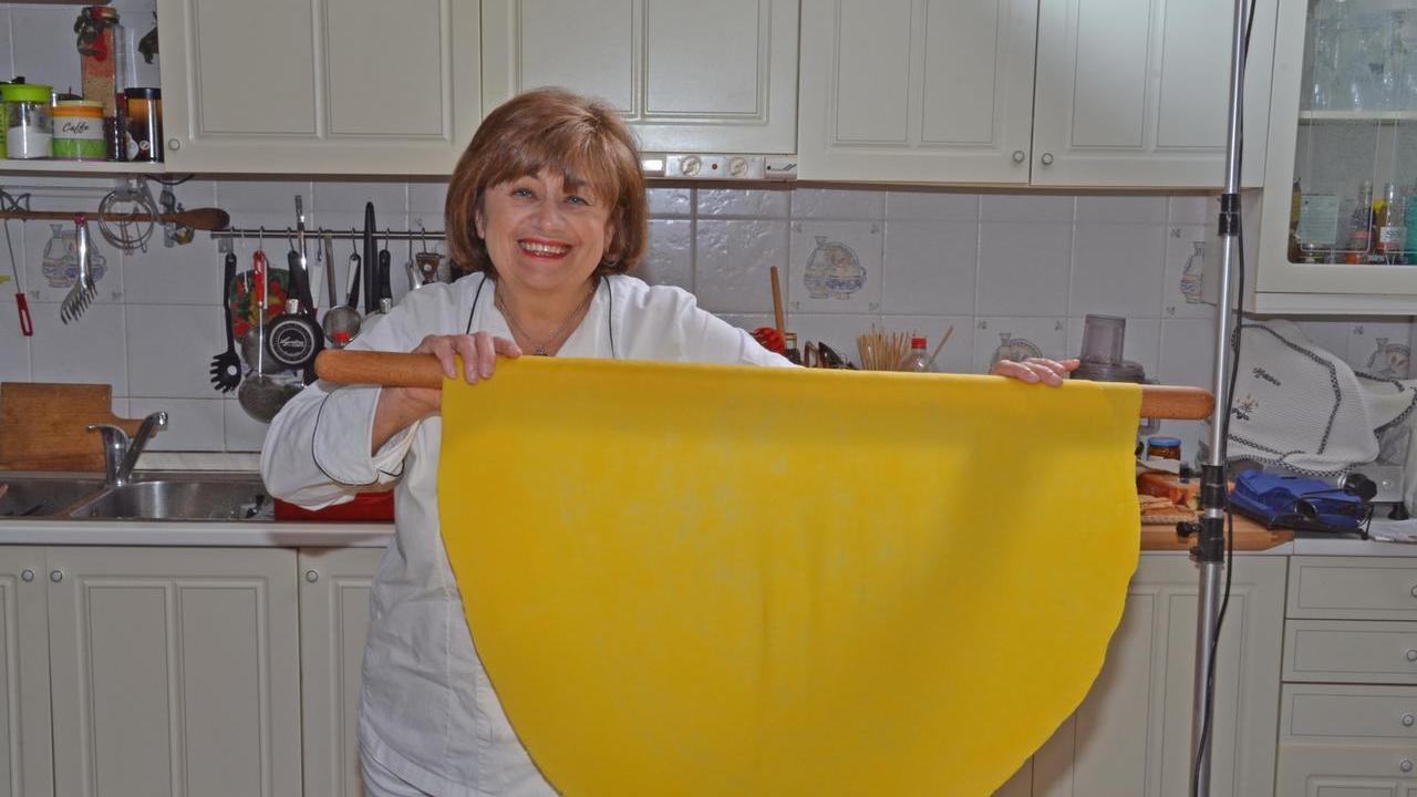 rina poletti miss tagliatella sfoglina sfoglia il menu'