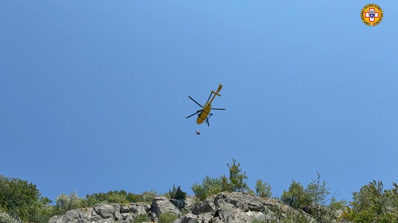Incidente sulla ferrata del Monte Penna: recuperata una 41enne