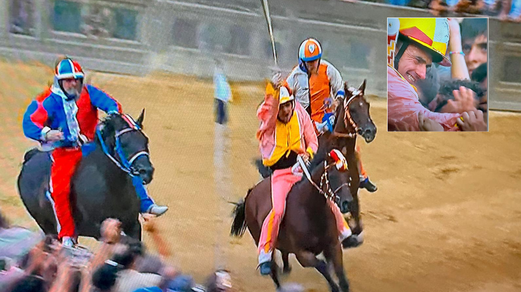 Siena, Giuseppe Zedde vince il Palio dell’Assunta