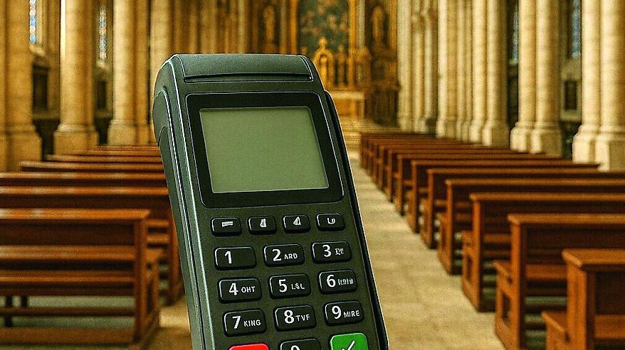 In chiesa ora l’offerta si fa con il bancomat