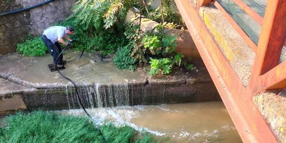 
	Lo sversamento di liquami

