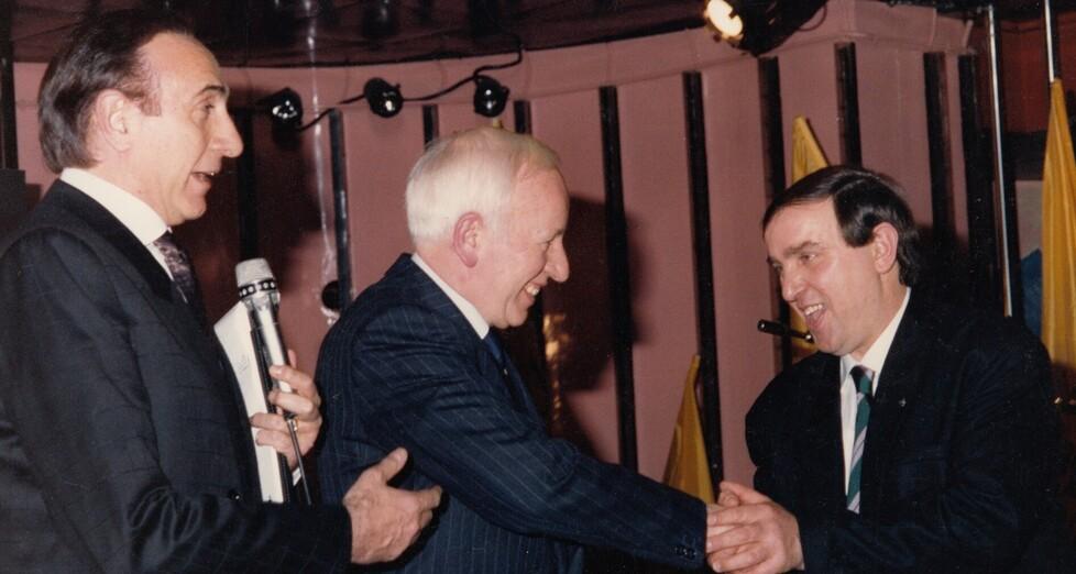 Pippo Baudo al Picchio Rosso. E il Cavallino Rampante divenne... un leone