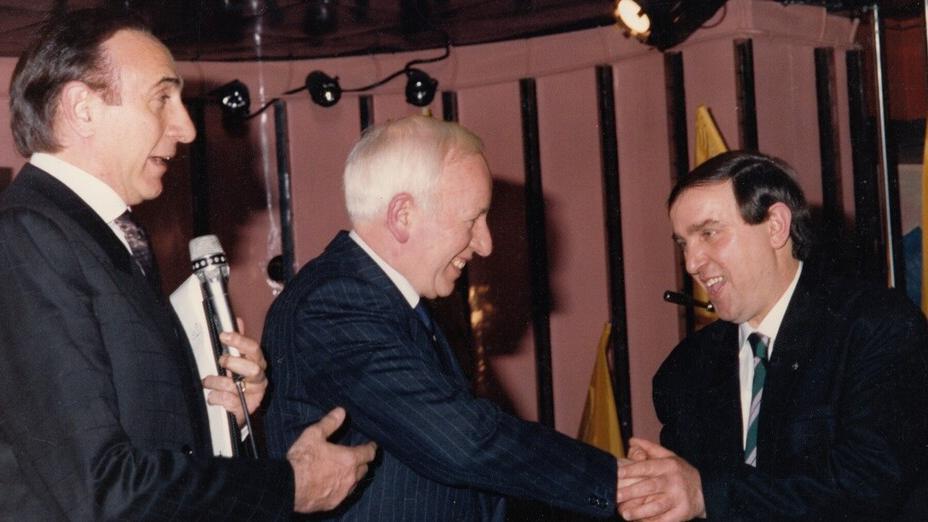 Pippo Baudo al Picchio Rosso. E il Cavallino Rampante divenne... un leone