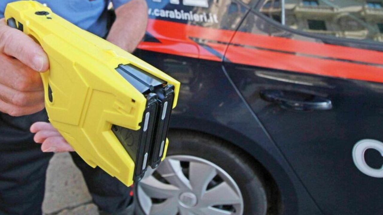 
	Il taser usato dai carabinieri (Foto di repertorio)


