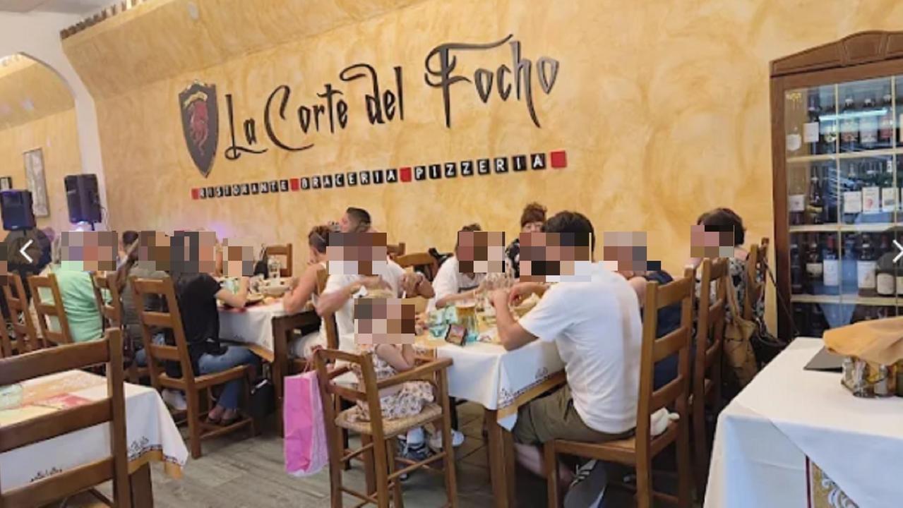 Il ristorante "La corte del focho"