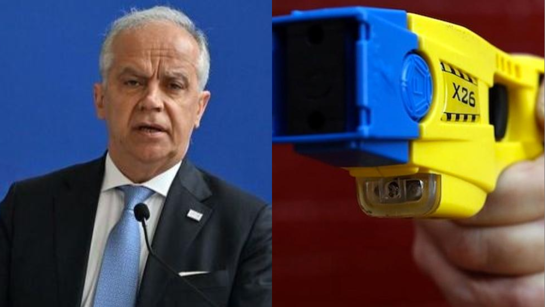 Piantedosi: «Basta polemiche, il taser è uno strumento utilissimo»