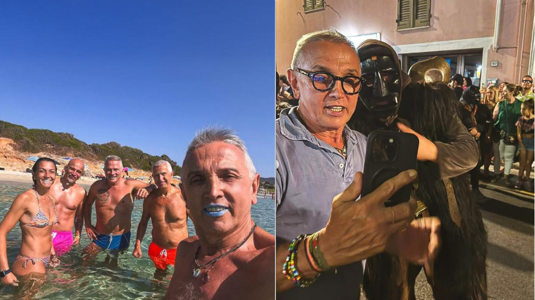 Vacanze in Sardegna finite per Bruno Barbieri: «Mi sono sentito a casa»