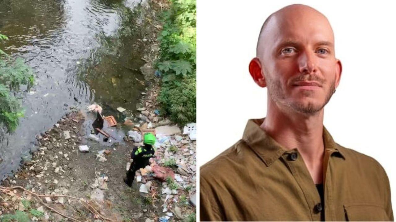 Il ricercatore Alessandro Coatti e la zona in cui è stato trovato il corpo