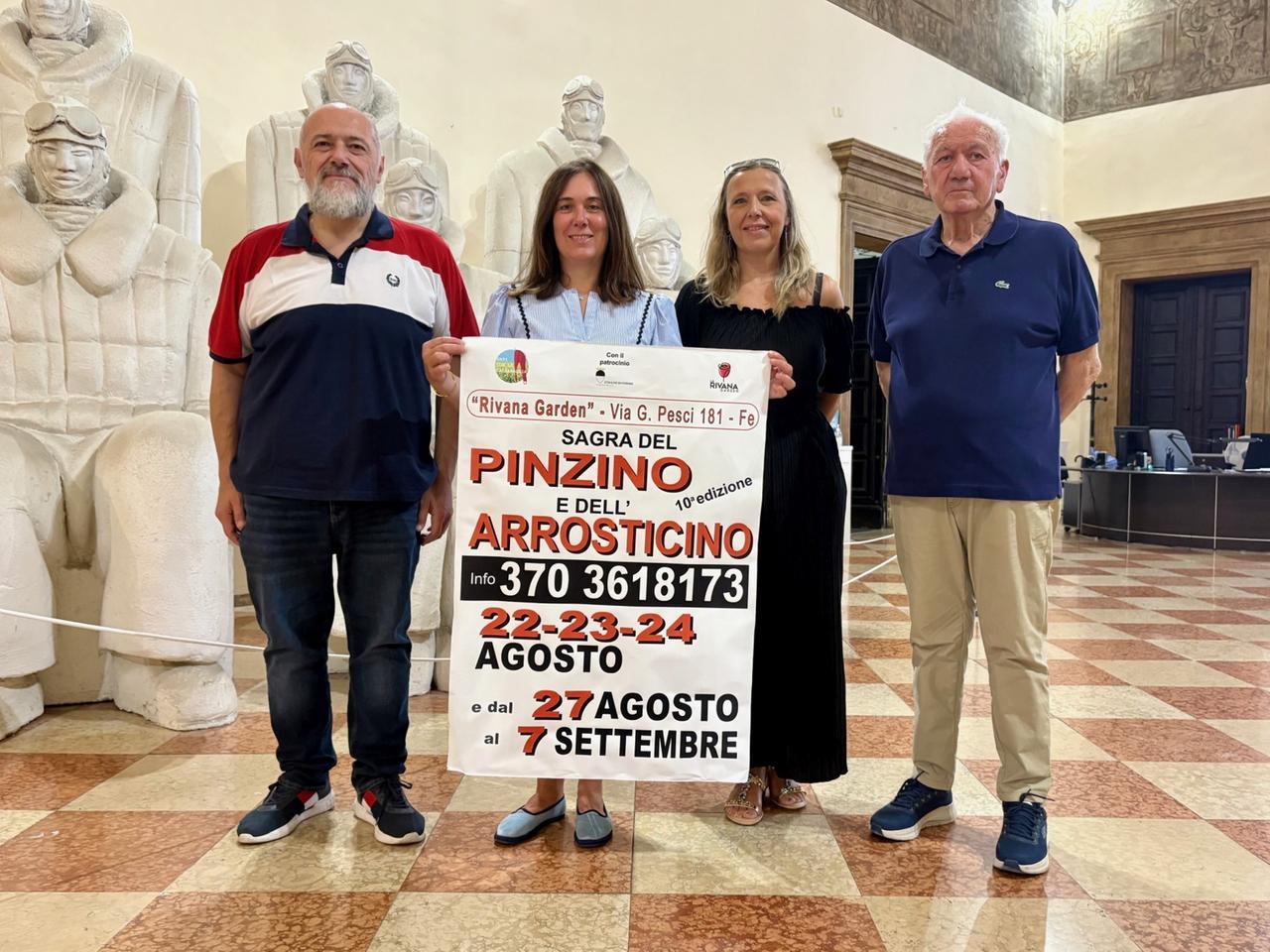 Sagra del pinzino e dell’arrosticino alla Rivana di Ferrara, le date