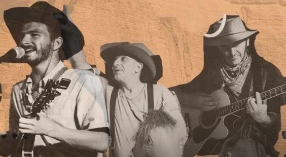 Sam Shaffery con i N'Euro e i Montana in piazza a Guastalla