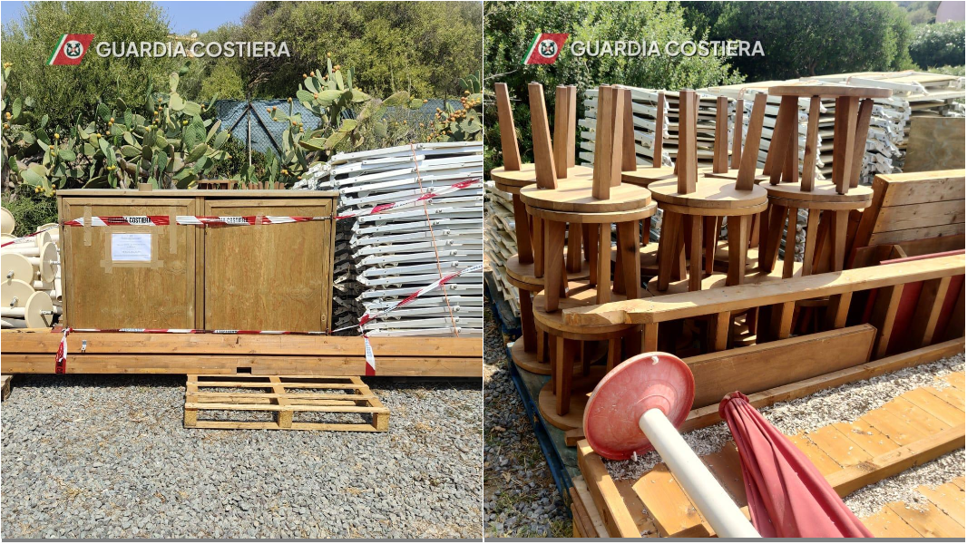 Sequestrato stabilimento balneare abusivo: liberati oltre 500 metri quadri di spiaggia