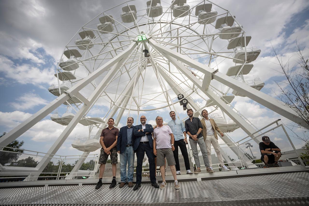 
	La ruota panoramica &egrave; stata inaugurata i primi di giugno

