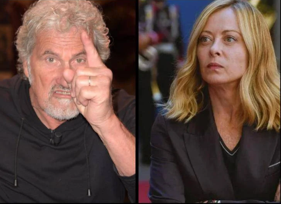 Pappalardo al concerto insulta Giorgia Meloni, ma la platea lo fischia