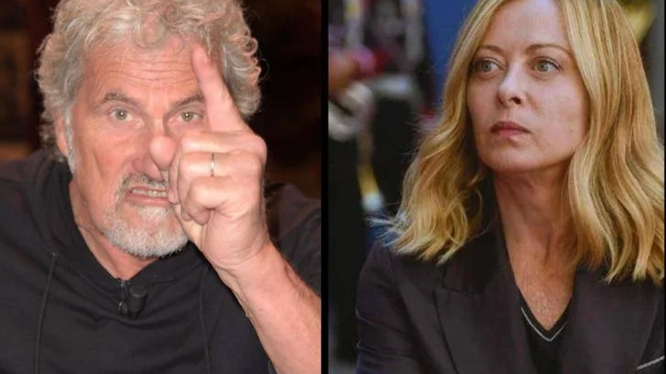 Pappalardo al concerto insulta Giorgia Meloni, ma la platea lo fischia