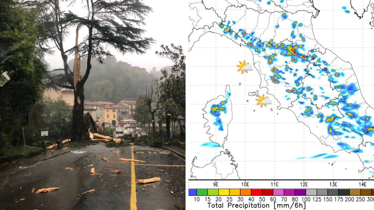 Meteo in Toscana, che weekend ci aspetta: i temporali non sono ancora finiti, ma è tregua sulla costa