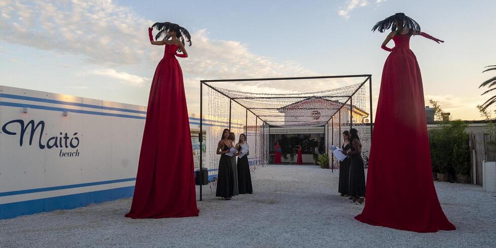 
	Una festa in spiaggia al Mait&ograve; Beach di Forte dei Marmi (foto d&rsquo;archivio)

