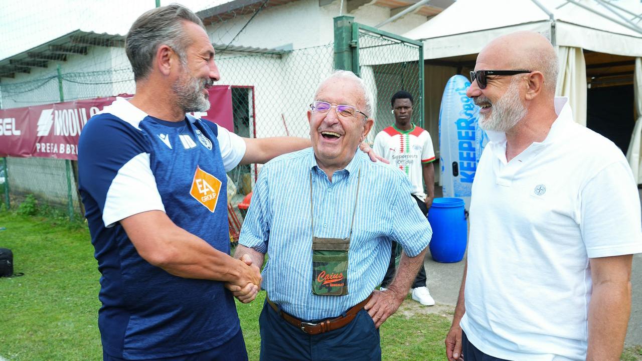 Il patron della Reggiana Romano Amadei: «Restiamo per dare continuità alla società»