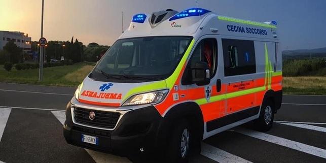 Cecina, scontro tra auto e monopattino: grave un trentenne&nbsp;<br>
