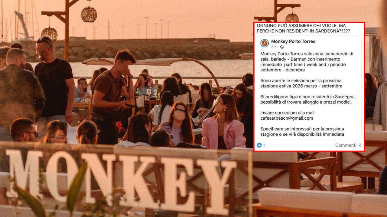 Camerieri “non sardi”, la replica dei titolari del Monkey