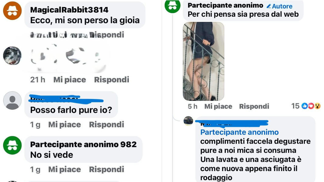 Lo scandalo social “Mia moglie”, la testimonianza: «Ho scoperto di essere nel gruppo, mi sono sentita spezzata»