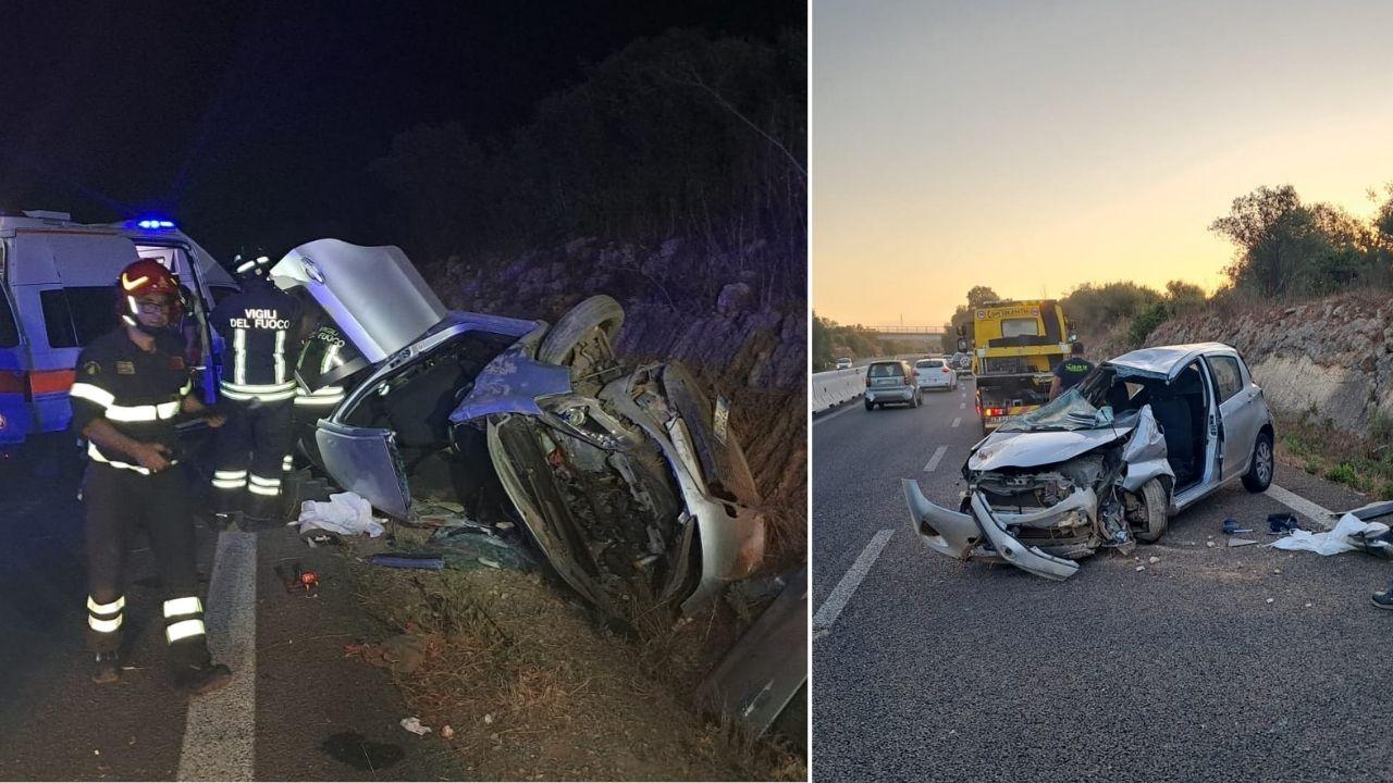 Violentissimo schianto sulla Sassari-Alghero, paura per tre giovani