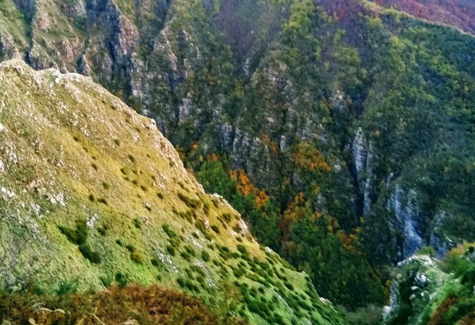 
	L&rsquo;Orrido di Botri, una gola calcarea alle pendici dei monti Rondinaio e Tre Potenze

