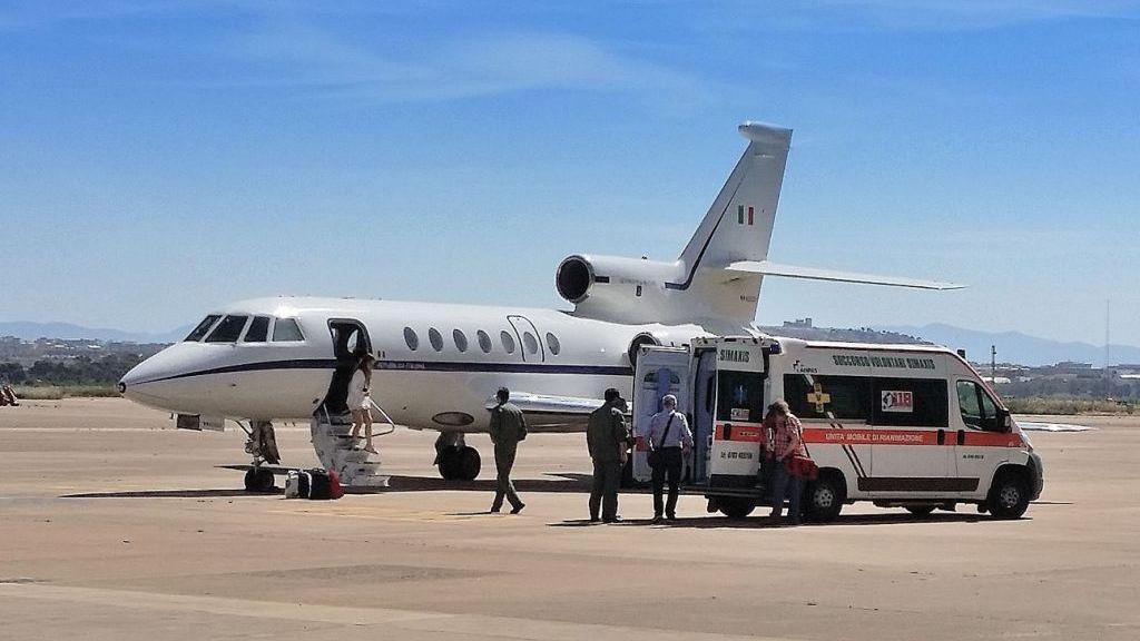 Neonato di 50 giorni in pericolo di vita: trasporto d’urgenza con un volo dell’Aeronautica
