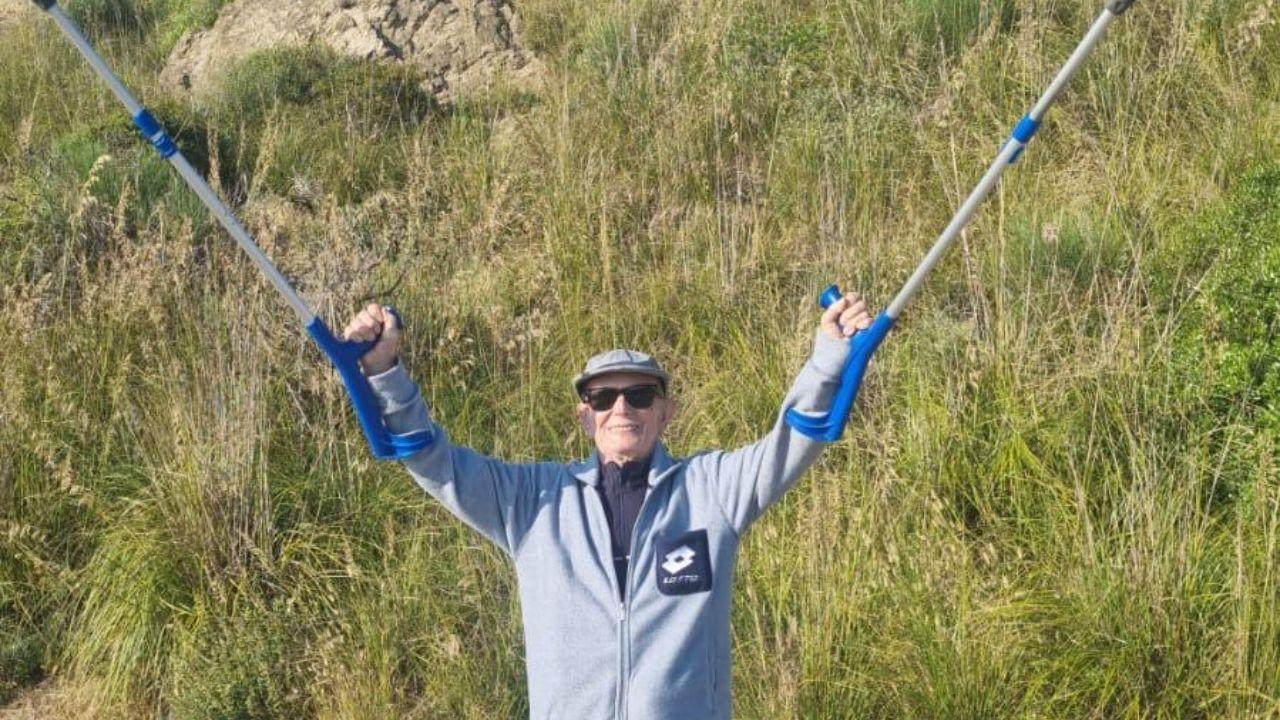 
	Ivo Cappelli in una foto scattata a pochi giorni dall&rsquo;operazione chirurgica

