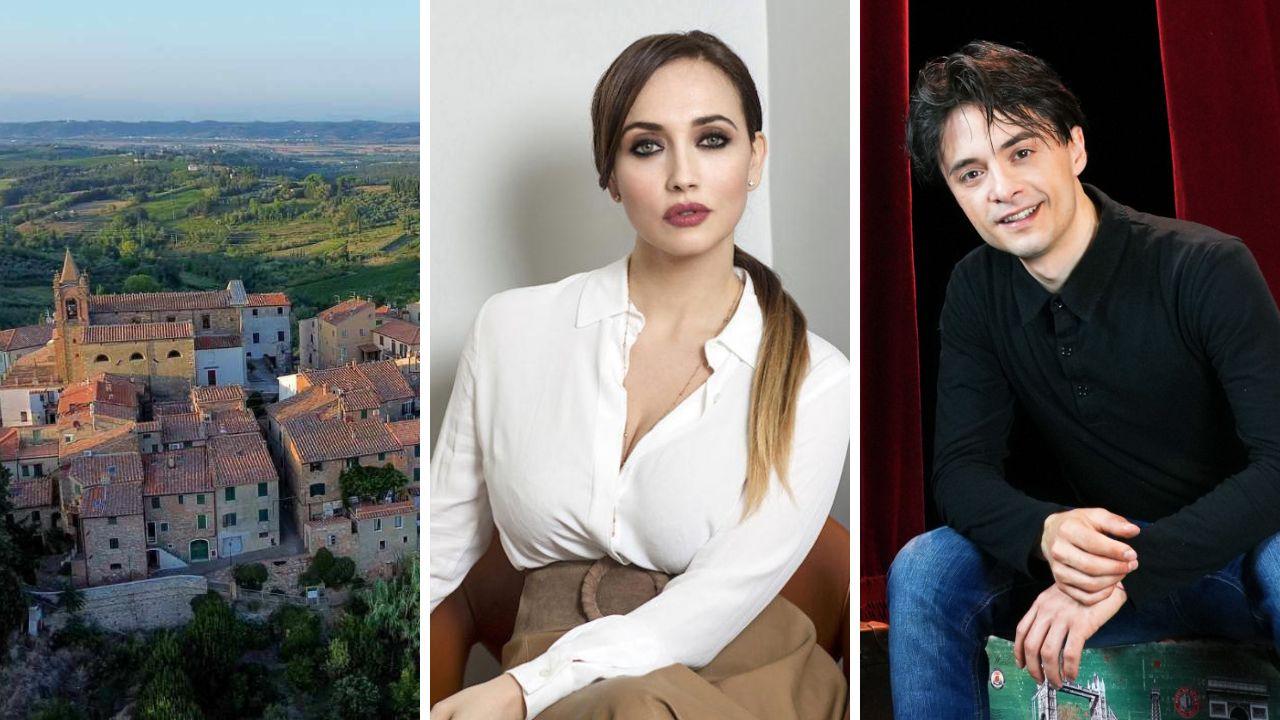 Uno scorcio di Terricciola, Chiara Francini e Jonathan Canini