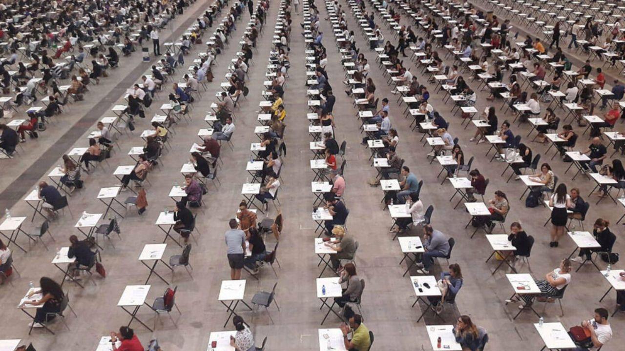 Un concorso pubblico passato (LaPresse)