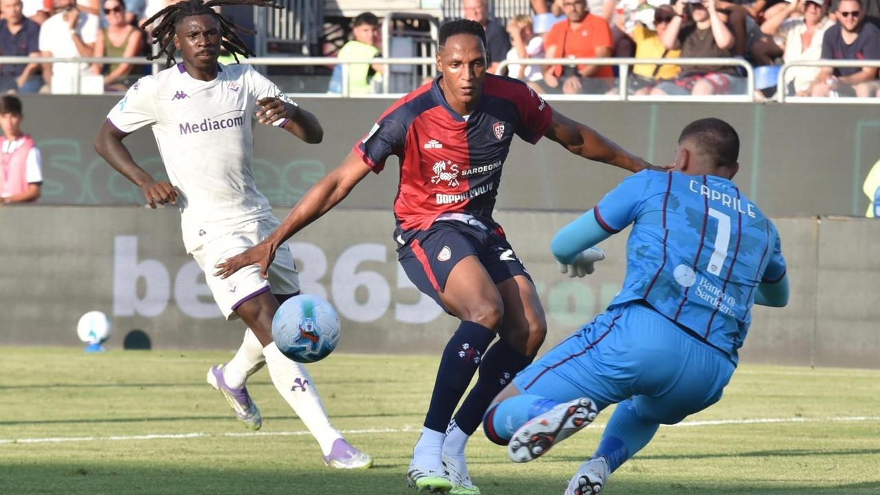 Il Cagliari di Pisacane comincia con un pareggio con la Fiorentina