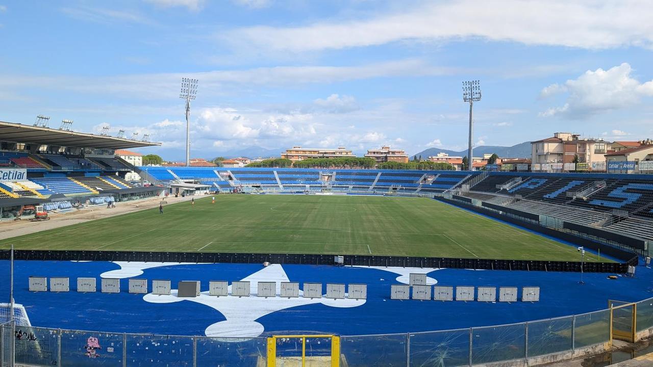 Uno scorcio dell'Arena rinnovata