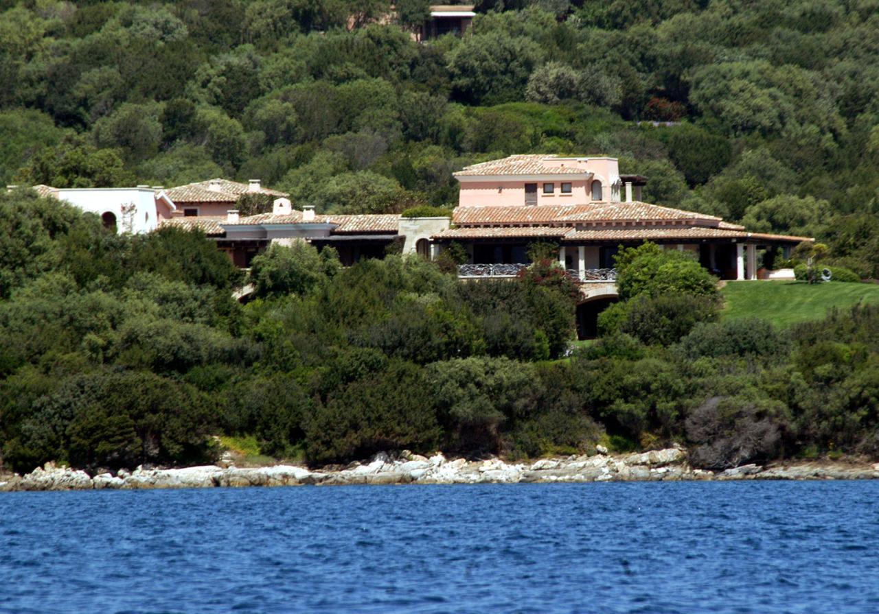 Villa Certosa Silvio Berlusconi.