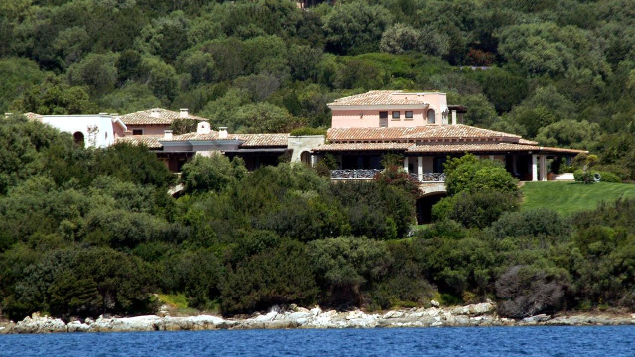 Villa Certosa Silvio Berlusconi.