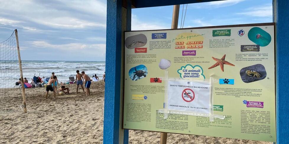 Piombino e San Vincenzo, divieti di balneazione ancora in vigore: attesa per l’esito delle analisi