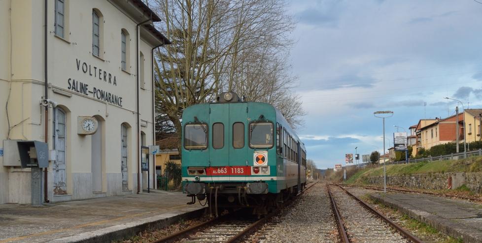 In treno a Pisa e a Volterra. E Cecina diventa centrale<br>

