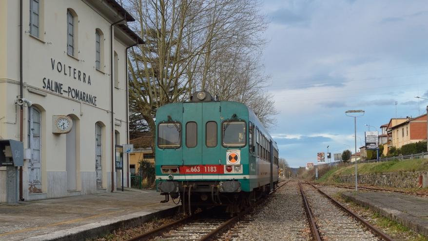 In treno a Pisa e a Volterra. E Cecina diventa centrale<br>
